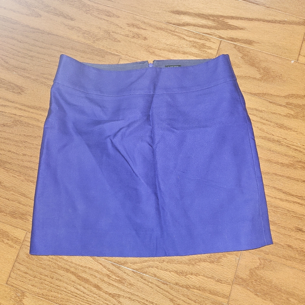 J. Crew Purple Mini Skirt
